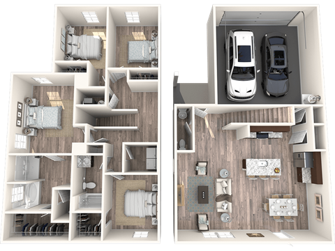 The Aisle Floor Plan at Emerald Lakes South, Ocean Springs